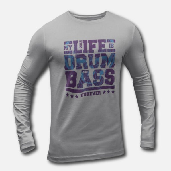 Drum & Bass V.1 – Men’s Long Sleeve T-Shirts