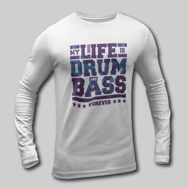 Drum & Bass V.1 – Men’s Long Sleeve T-Shirts