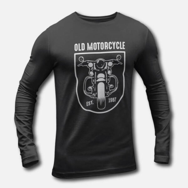 Old Motorcycle 1987 – Men’s Long Sleeve T-Shirts
