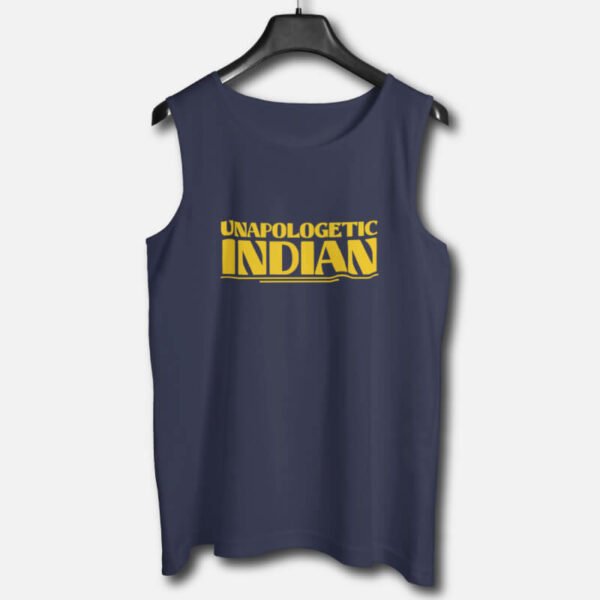 Unapologetic Indian – Graphic Printed Cotton Vests For Men
