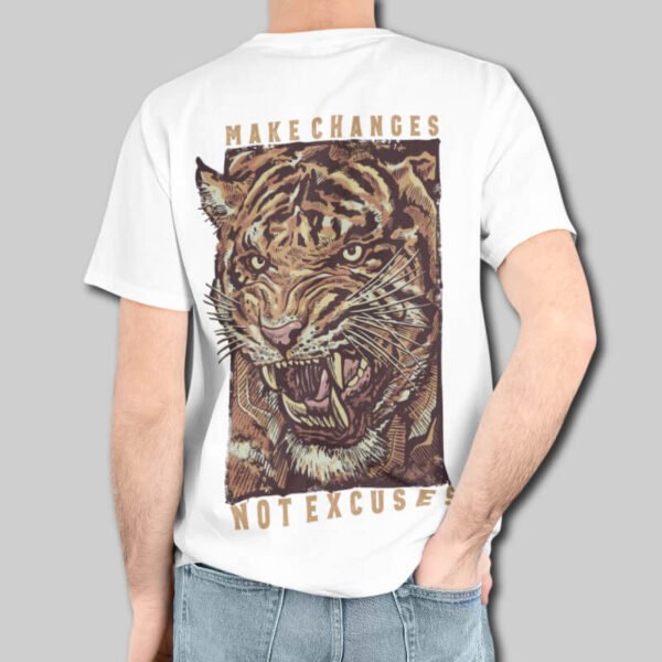 Make Changes Not Excuses – Graphic Printed T-Shirts For Men