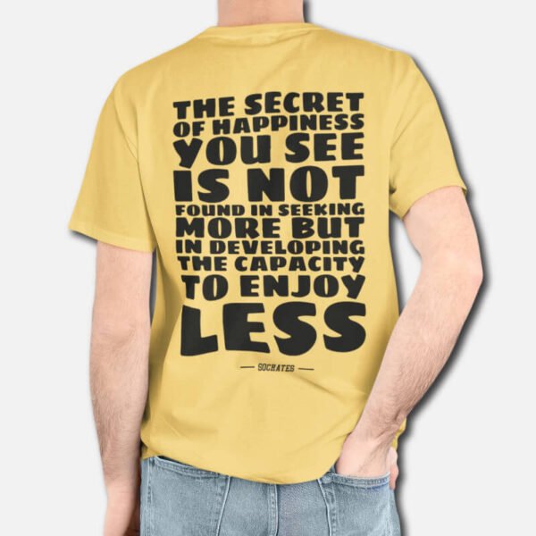 The Secret of Happiness – Graphic Printed T-Shirts For Men