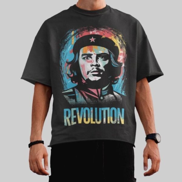 Revolution – Graphic Printed Oversized T-Shirt