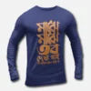 Majhe Majhe Tobo Dekha Pai - Bengali Printed Long Sleeve T-Shirts - Image 4