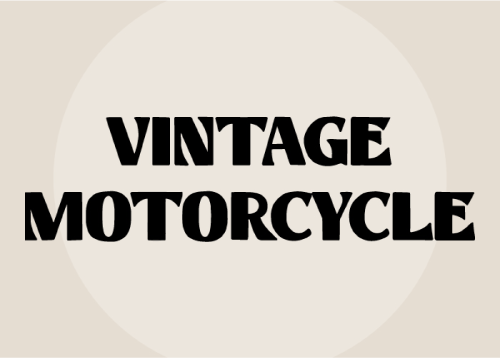 View the Vintage Motorcycle Clothing collection of Oakham Clothing Line